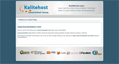 Desktop Screenshot of kansertedavi.com